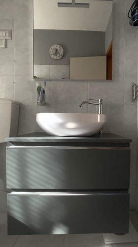 Mobile bagno sospeso - mobile,