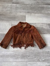 Giacca di pelle scamosciata