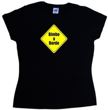 Bimbo a Bordo Maglietta Donna