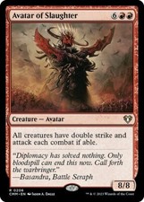 MTG AVATAR OF SLAUGHTER EXC - AVATAR DEL MASSACRO 206 - CMM - MAGIC