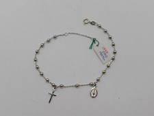 Bracciale rosario con pallini - bracciale,