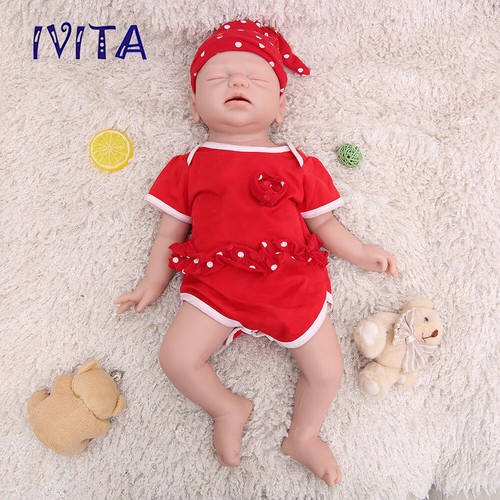 Bambola bambina silicone - 21",