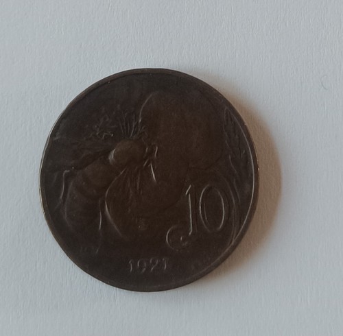 Moneta centesimi 1921 ape - moneta,
