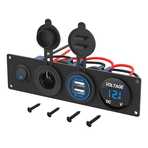 Pannello usb 12v - 12v, in