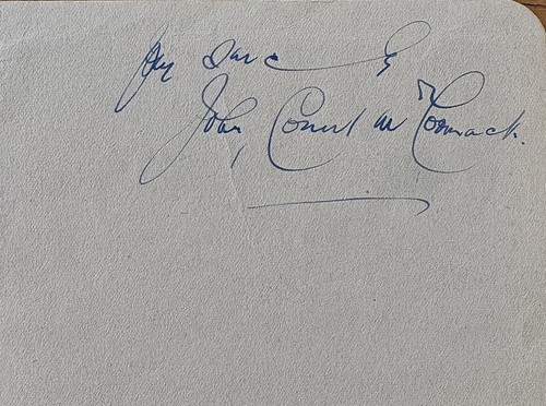 Count john mccormack - count,
