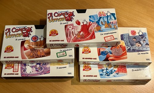 Esplorando corpo umano vhs - esplorando,