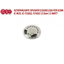 ALTOPARLANTE SPEAKER 036D01206