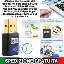 600Mbps Mini Chiavetta Wifi