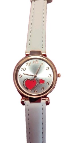 Orologio pelle bianca - orologio,