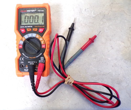 Peakmeter pm16b multimetro - peakmeter,