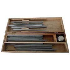 Antica scatola portamatite XIX