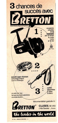 1964 bretton fishing - 1964, gear
