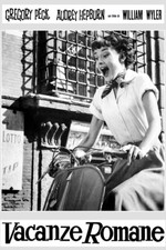 Poster Manifesto Locandina Cinema Film Vacanze Romane Hepburn Stampa 40x50 Cm.