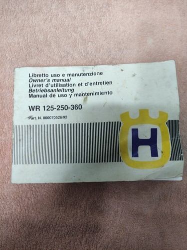 Husqvarna 125 250 - wr,