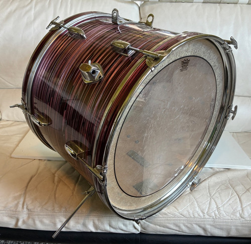 Pearl bass drum maroon - bass,