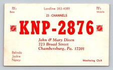 Qsl qso knp - cb, qsl/qso
