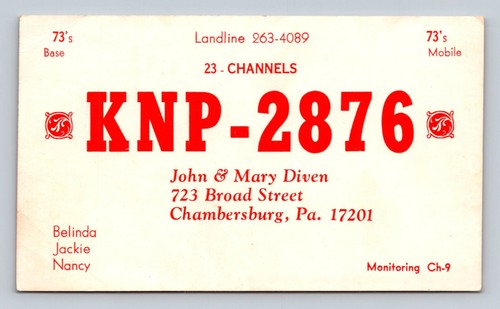 Qsl qso knp 2876 - qsl/qso, knp-2876