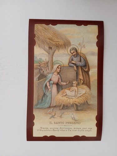 Figurina santini del natale - figurina,