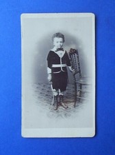 Foto epoca antica CDV Castorina Catania Fotografia Siciliana Alfredo Silvestri