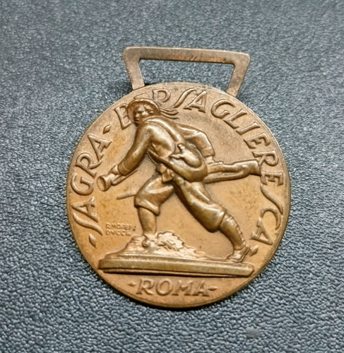 Medaglia sagra bersaglieresca - medaglia,