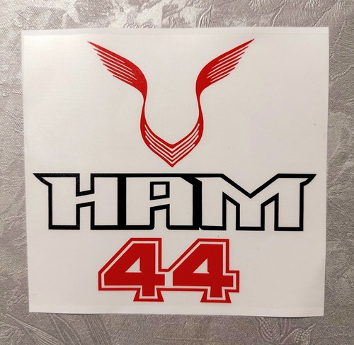 Adesivo casco lewis hamilton - lewis,