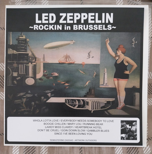 Led zeppelin live 1lp - zeppelin,