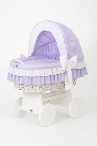 Culla vimini bellamy con - vimini,