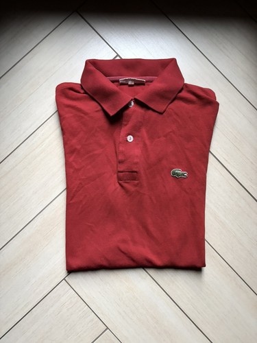 Polo lacoste rossa - lacoste, s