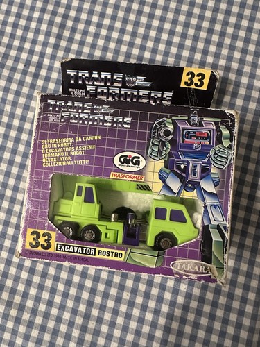 Transformers excavator - transformers, g1