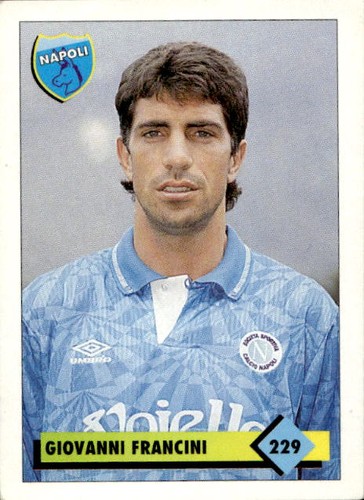 Figurina calcio 1992 93 - figurina, 1992-93