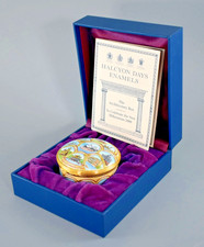 HALCYON DAYS ENAMEL ARCHITECTURE TRINKET BOX LIMITED EDITION