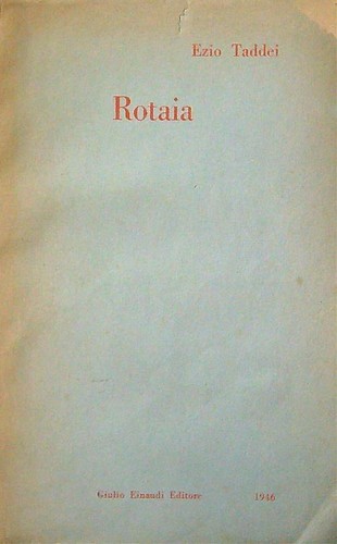 Rotaia taddei ezio giulio - ,