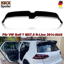 Spoiler posteriore tetto nero lucido per VW Golf 7 MK7.5 R-Line berlina 13-20