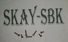 Kit viti alluminio Tappo Serbatoio in ergal rosse VET02S SUZUKI