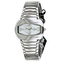 Orologio Da Donna in acciaio quadrante grigio e Swarovsky M. & M. Primo Emporio