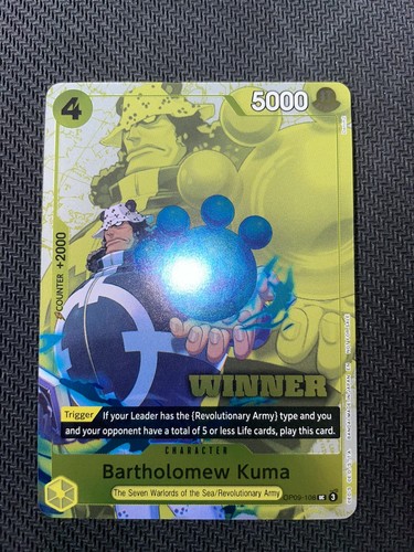 One piece tcg bartholomew - one,