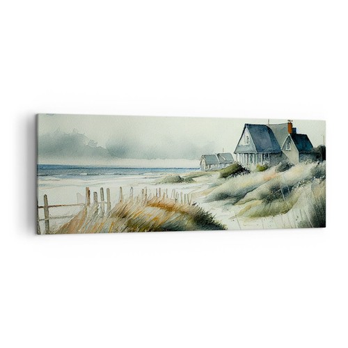 Quadro tela 140x50cm casa - 140x50cm,