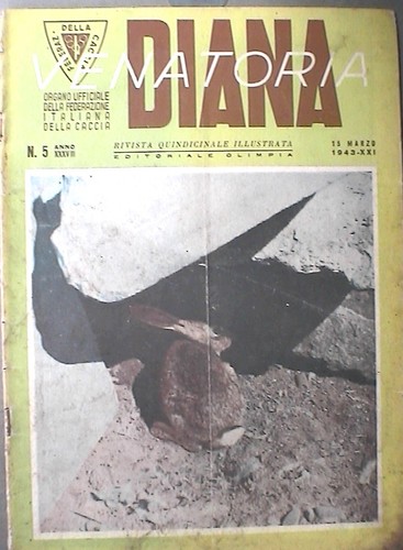 Diana rivista caccia - diana, di