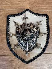 Stemma medievale vintage spada