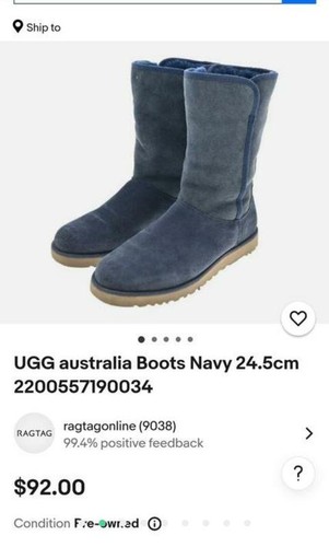 Stivali donna ugg - colore, navy