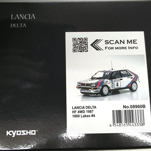 Kyosho lancia delta - kyosho, 1