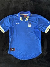 maglia da calcio Nike Dri-Fit Italia 1996-1997 Vintage Jersey Home Football Tg L