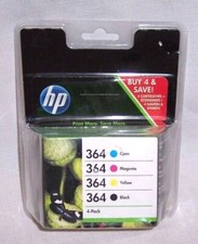 NEW HP 364 4 Pack Black Color