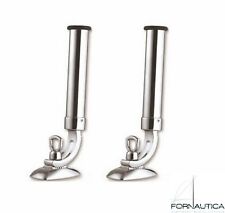 COPPIA PORTACANNE INOX DA