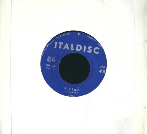 Disco giri - disco, 45