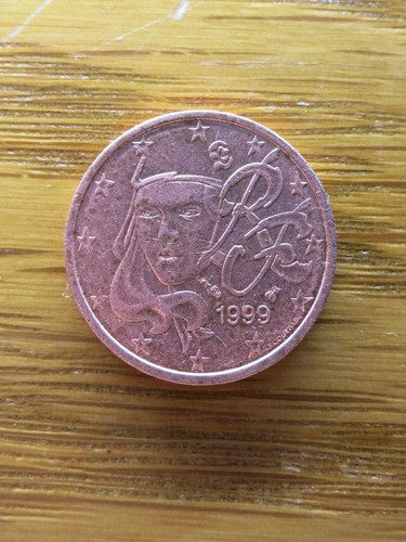 Centesimi del 1999 francia - 2, 1999,