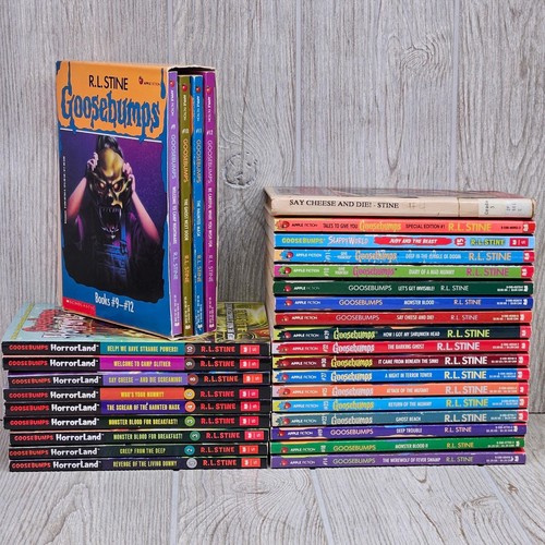 Goosebumps book lot l - 31, r.l
