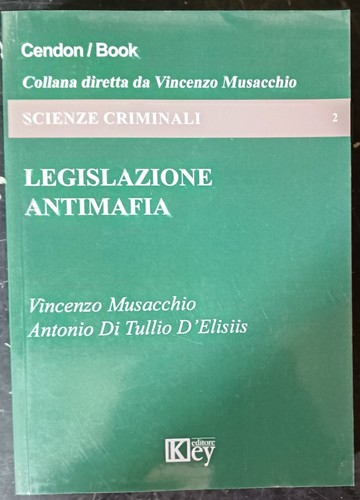 Libro scienze criminali - scienze,