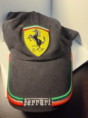 Cappello berretto ferrari nero - berretto,