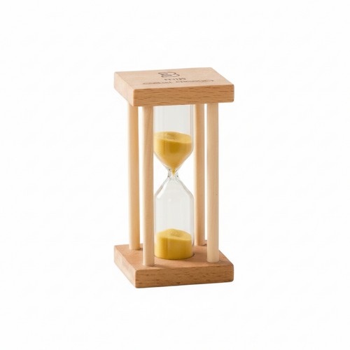 Clessidra legno decorativa - in,